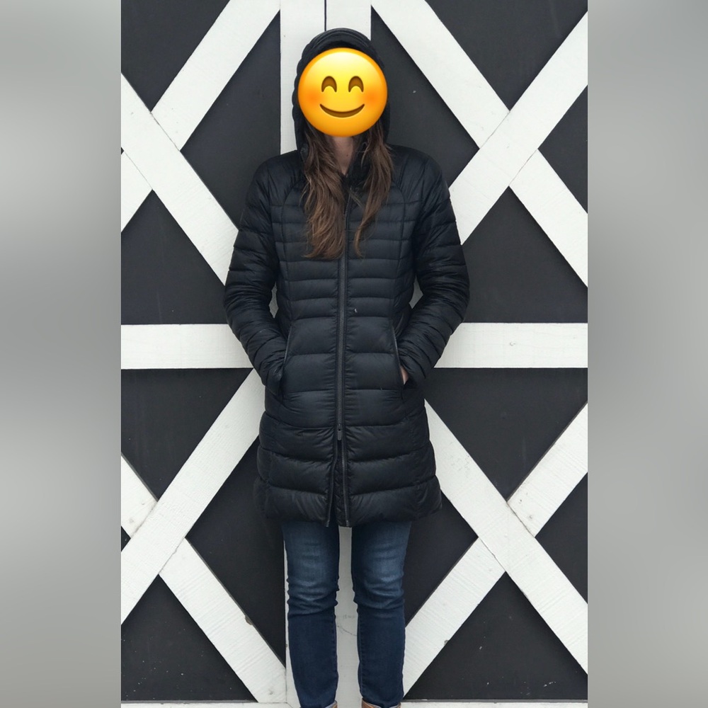 Lululemon Black Puffer Coat